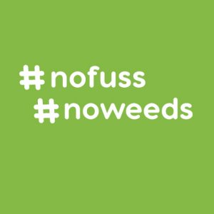 #nofuss #noweeds imitation turf