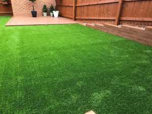 Artificial lawn for a new build home in Cranbrook by Alpyne Grass